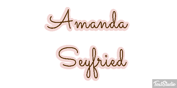 Amanda Seyfried Efeito do texto