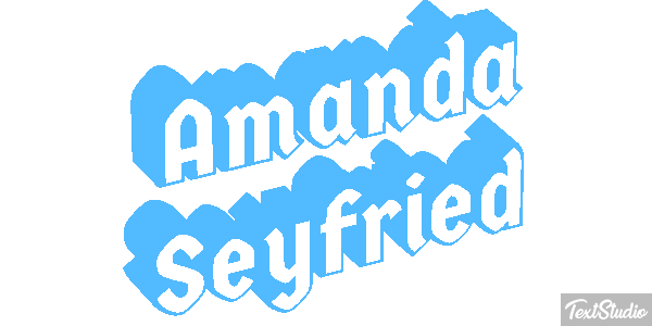 Amanda Seyfried Efeito do texto