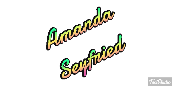 Amanda Seyfried Efeito do texto