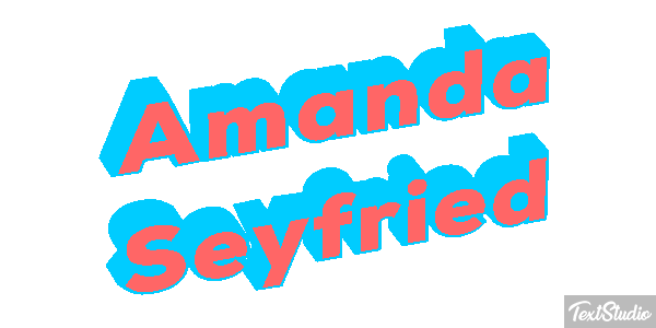 Amanda Seyfried Efeito do texto