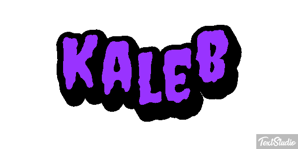 Kaleb Text effect
