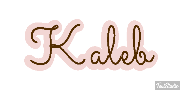 Kaleb Text effect