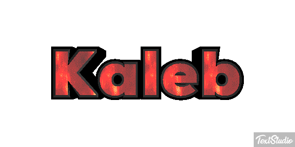 Kaleb Text effect