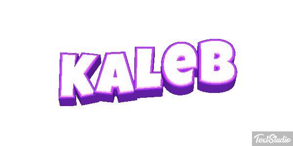 Kaleb Text effect