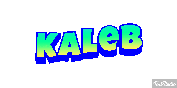 Kaleb Text effect
