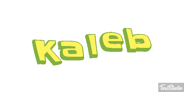 Kaleb Text effect