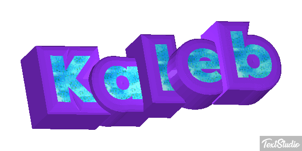 Kaleb Text effect
