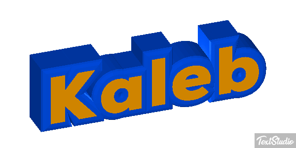 Kaleb Text effect