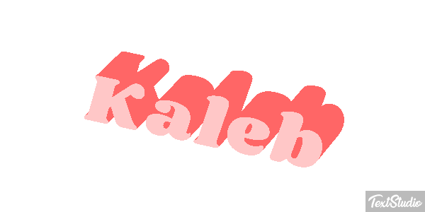 Kaleb Text effect