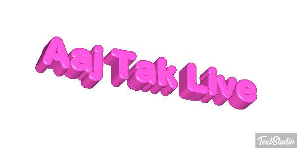 Áaj Tak Live Texteffekt