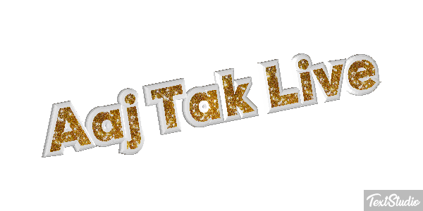 Áaj Tak Live Texteffekt