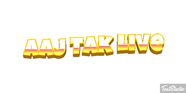 Áaj Tak Live Texteffekt