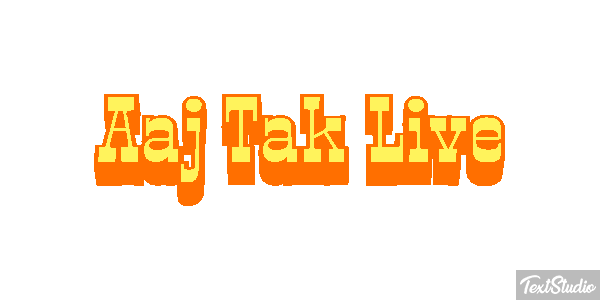 Áaj Tak Live Texteffekt
