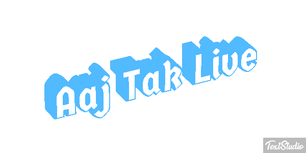Áaj Tak Live Texteffekt