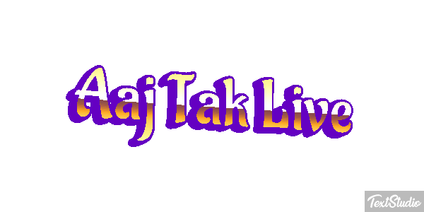 Áaj Tak Live Texteffekt