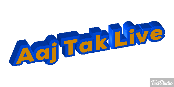 Áaj Tak Live Texteffekt