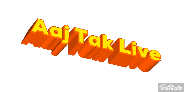 Áaj Tak Live Texteffekt