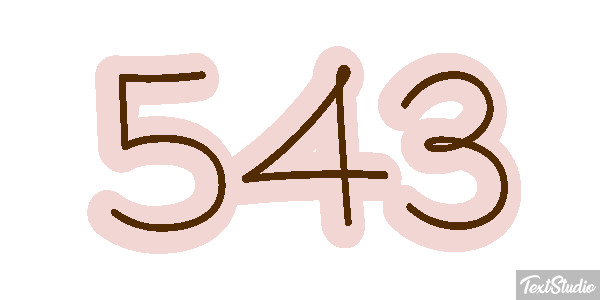 543 Текстовый эффект