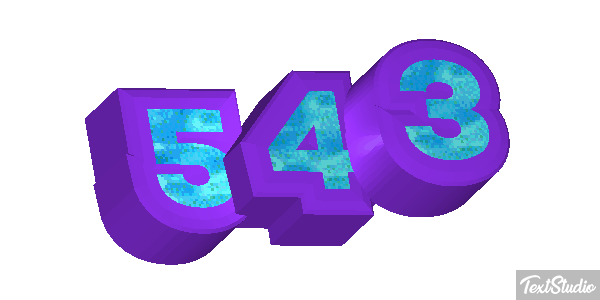 543 Текстовый эффект