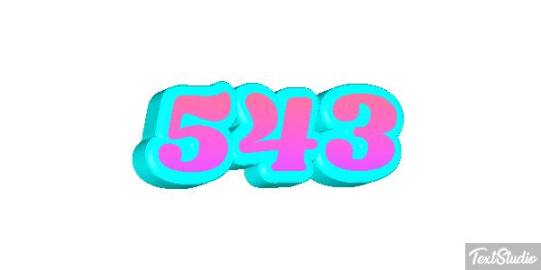 543 Текстовый эффект