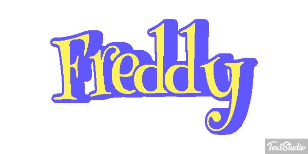 Freddy Efeito do texto