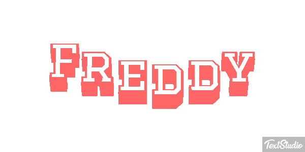 Freddy Efeito do texto