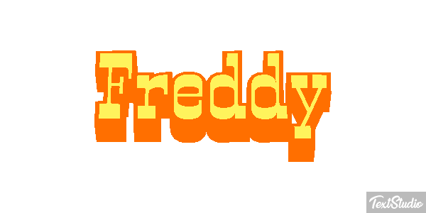 Freddy Efeito do texto
