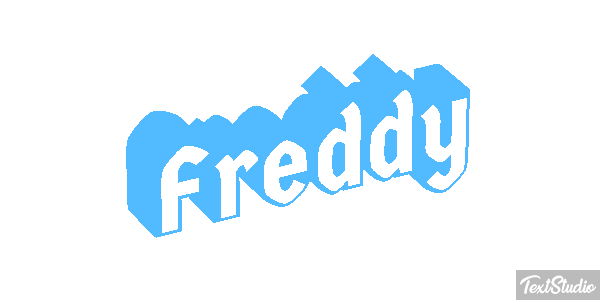 Freddy Efeito do texto