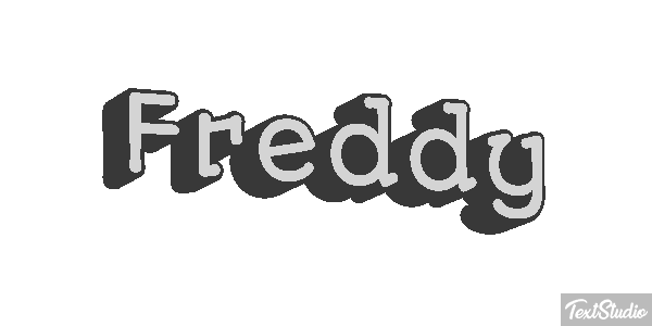 Freddy Efeito do texto