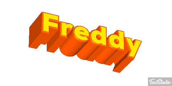 Freddy Efeito do texto