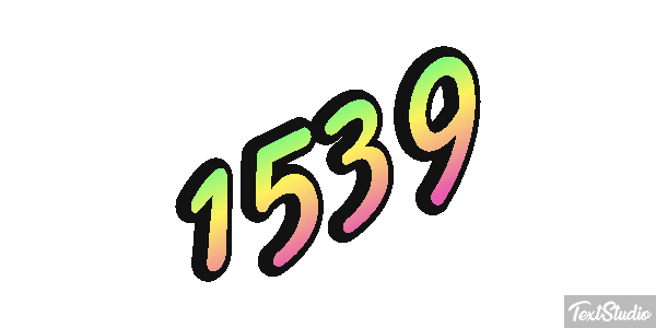 1539 Efekt tekstowy