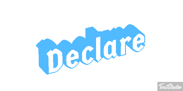 Declare Efecto de texto