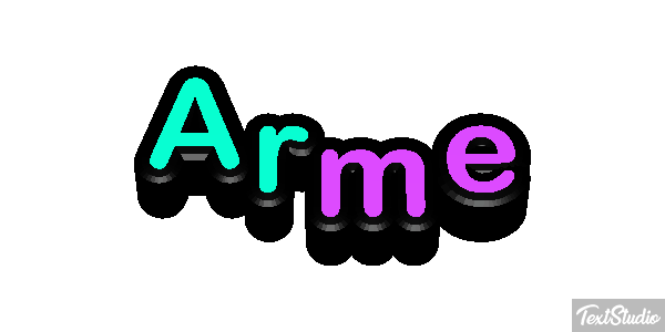Arme Texteffekt