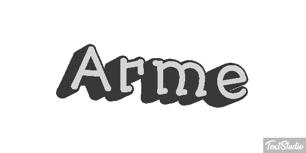 Arme Texteffekt