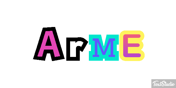 Arme Texteffekt