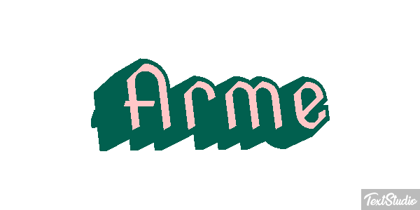 Arme Texteffekt