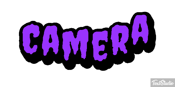 Camera Efecto de texto