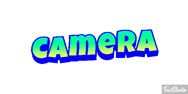 Camera Efecto de texto