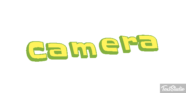 Camera Efecto de texto