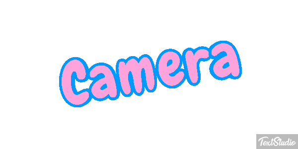 Camera Efecto de texto