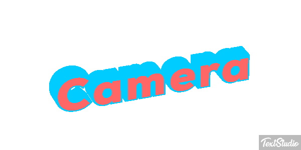 Camera Efecto de texto