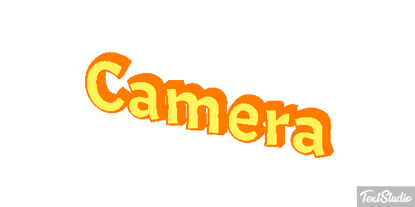 Camera Efecto de texto