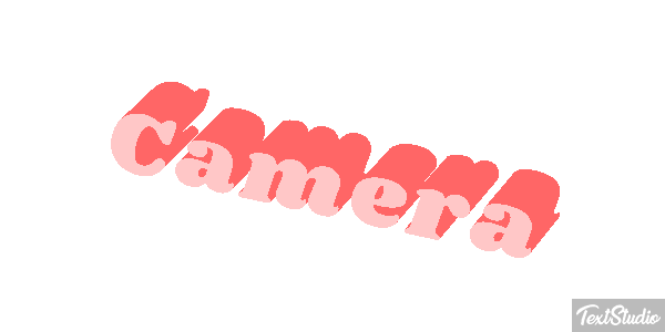 Camera Efecto de texto