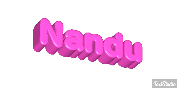 Nandu Texteffekt
