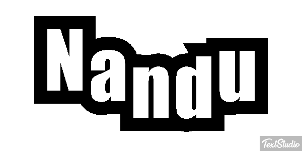Nandu Texteffekt