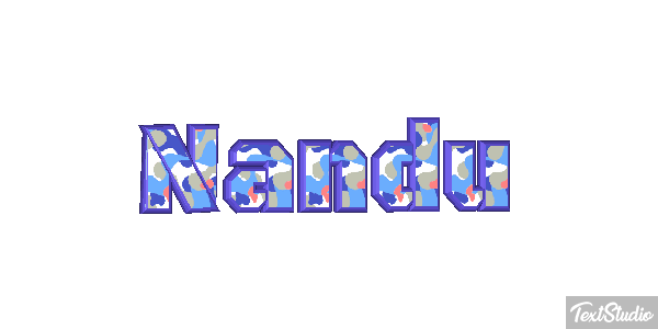 Nandu Texteffekt