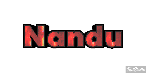 Nandu Texteffekt