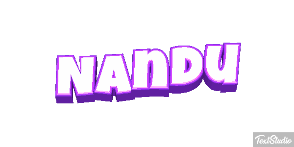 Nandu Texteffekt
