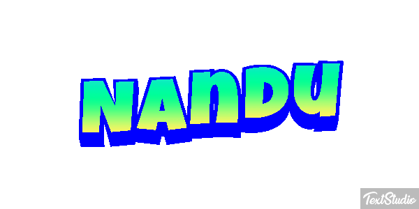 Nandu Texteffekt