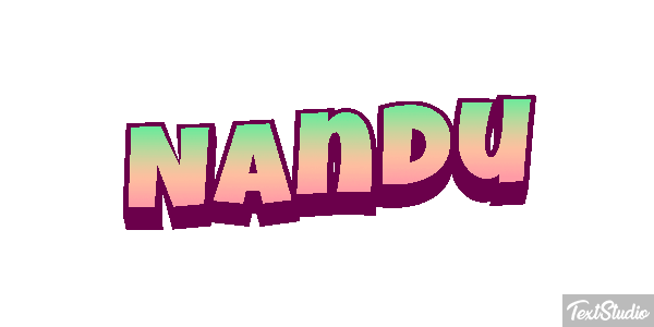 Nandu Texteffekt